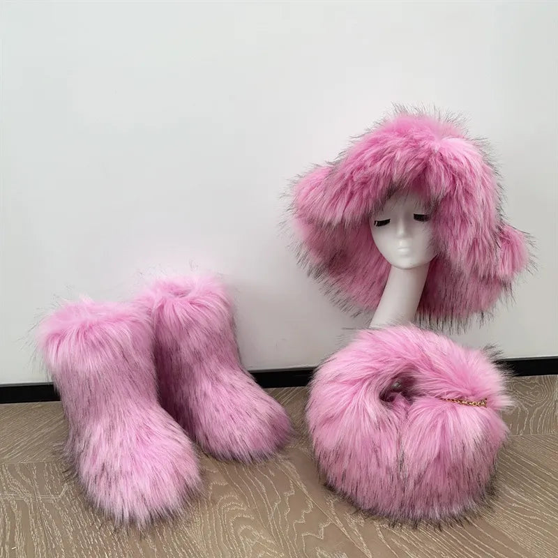 Bottes de Neige Femme – Chaudes, Douces & Ultra Tendance.