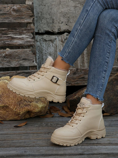 Bottes Mi-Mollet Fourrure Femme