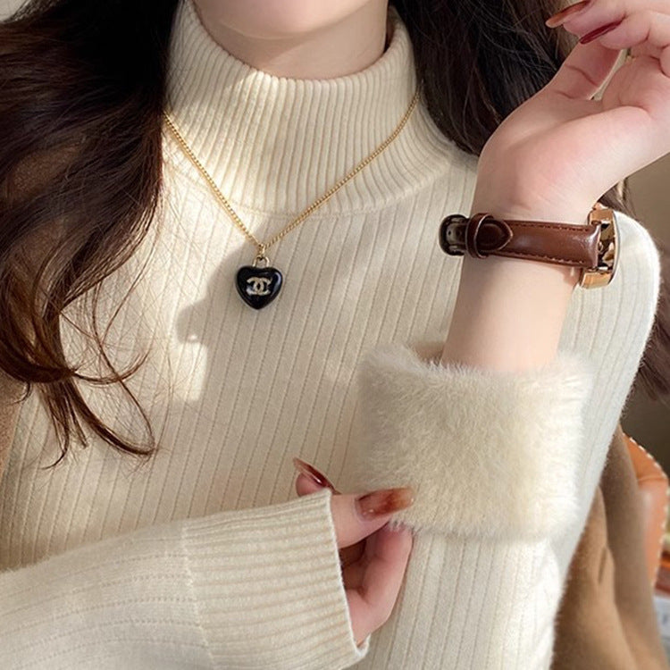 Pull Hiver Côtelé Chic