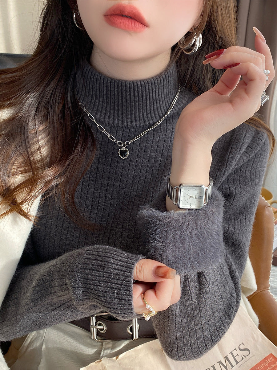 Pull Hiver Côtelé Chic