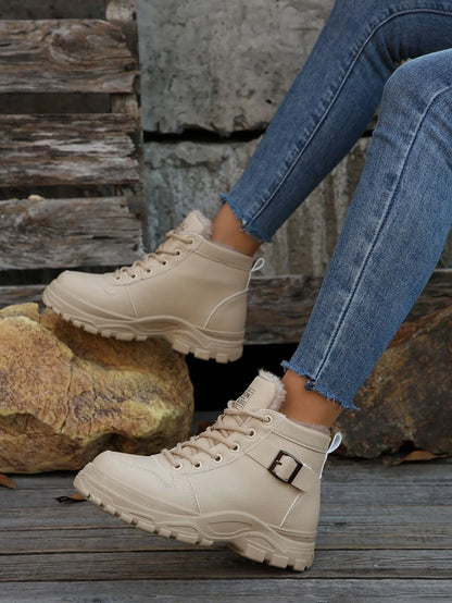 Bottes Mi-Mollet Fourrure Femme