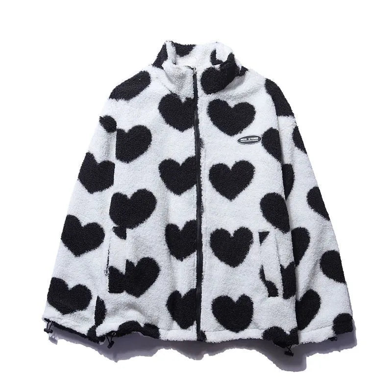 Veste Réversible "Love Heart"