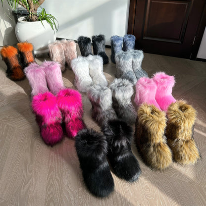 Bottes de Neige Femme – Chaudes, Douces & Ultra Tendance.