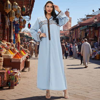 L’Essence du Caftan Marocain : Élégance de Marrakech.