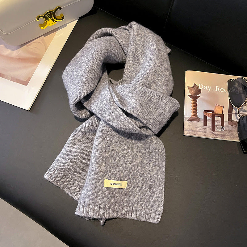 Écharpe en laine 100%  Chaude, élégante et tendance pour l’hiver.