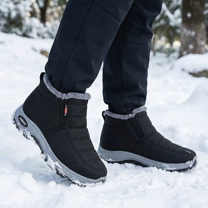 Chaussures de neige imperméables et confortables.
Bottes courtes matelassées chic.
Chaussures chaudes pour femme hiver 2026.
Bottines de marche antidérapantes.