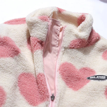 Veste Réversible "Love Heart"